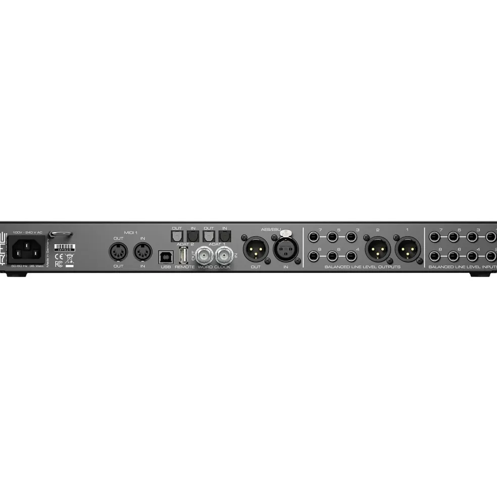 RME Fireface UFX II USB 2.0 Audio Interface