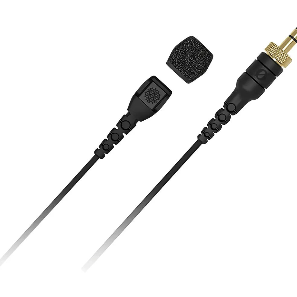 RODE Lavalier II Omnidirectional Lavalier Microphone Black