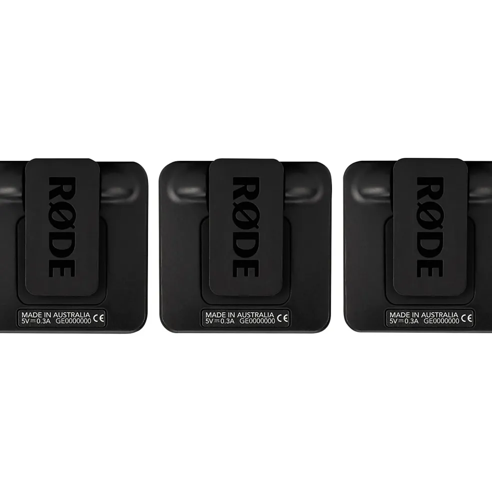 RODE Wireless Go II Dual-Channel Wireless Microphone System Black