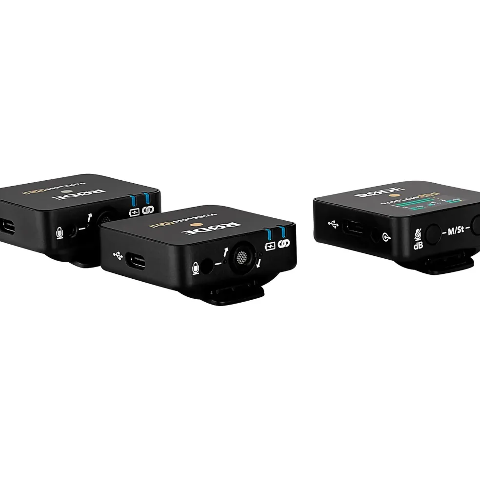 RODE Wireless Go II Dual-Channel Wireless Microphone System Black