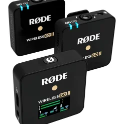 RODE Wireless Go II Dual-Channel Wireless Microphone System Black