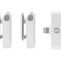 RODE Wireless Micro Ultra-Compact Wireless Microphone (Lightning) White