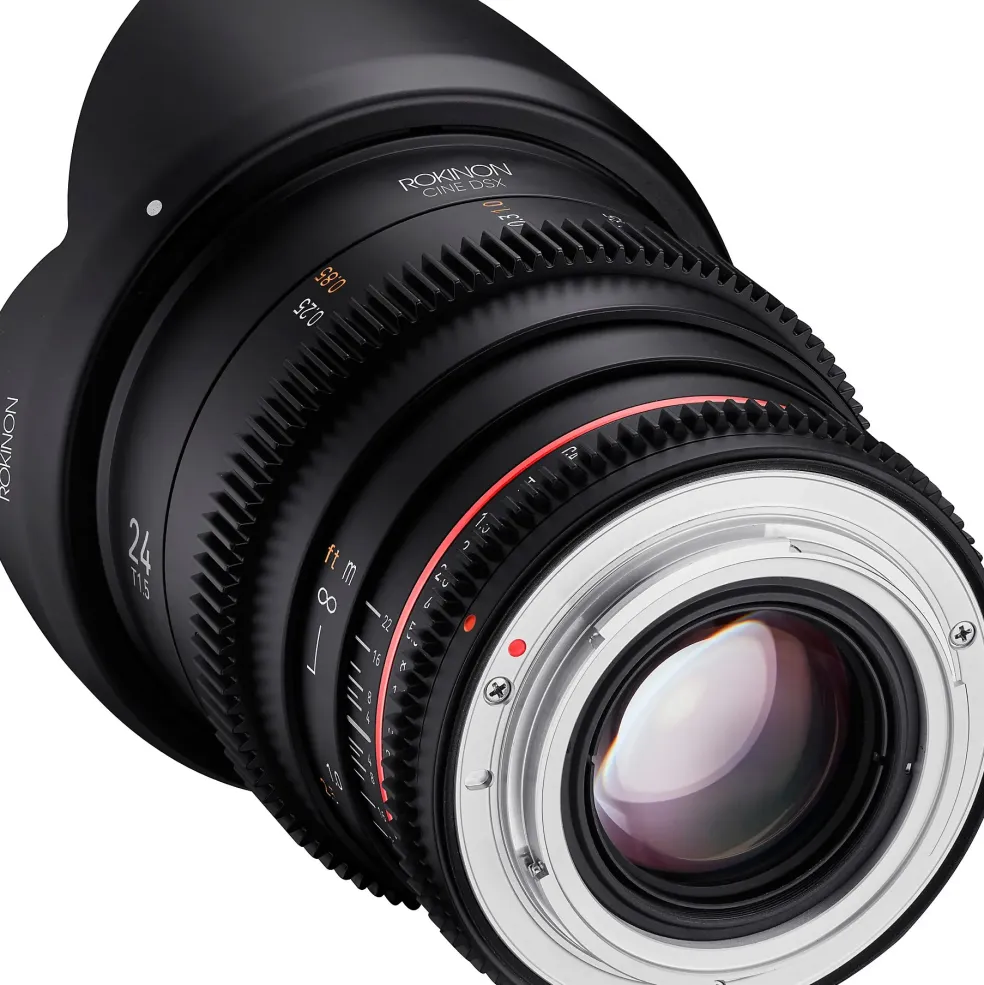 Rokinon Cine DSX 24mm T1.5 Wide Angle Cine Lens for Sony E-Mount