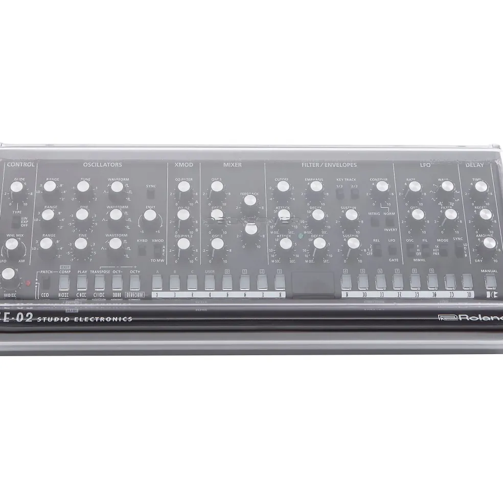 Roland Boutique SE-02 Analog Synthesizer with Decksaver Cover
