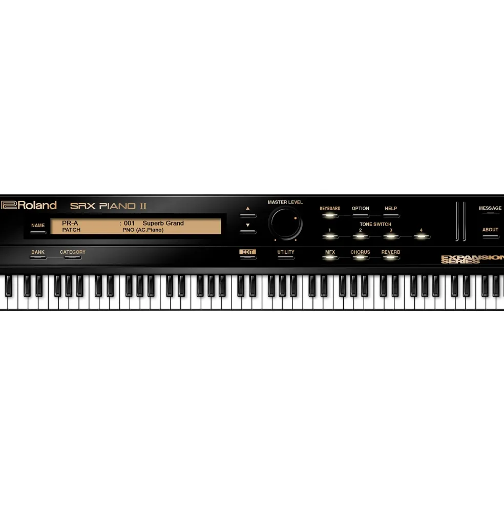 Roland Cloud Cloud SRX PIANO II Software Synthesizer (Download)
