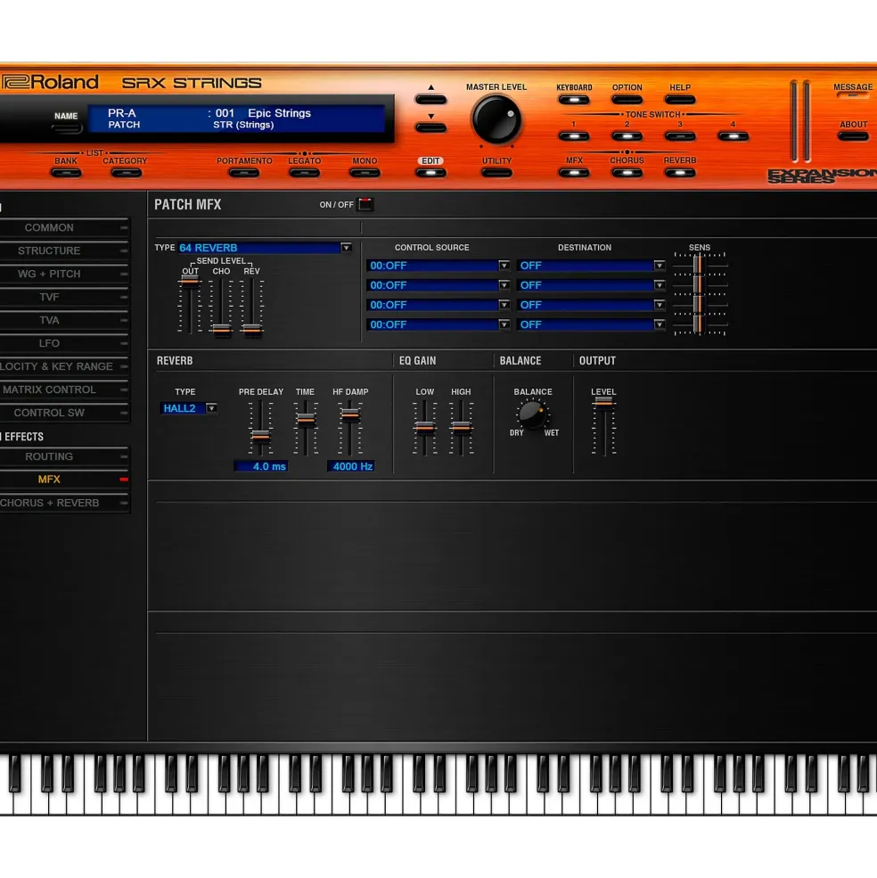Roland Cloud Cloud SRX STRINGS Software Synthesizer (Download)