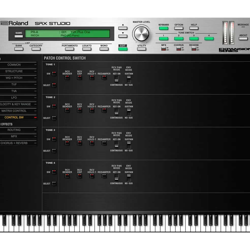 Roland Cloud Cloud SRX STUDIO Software Synthesizer (Download)