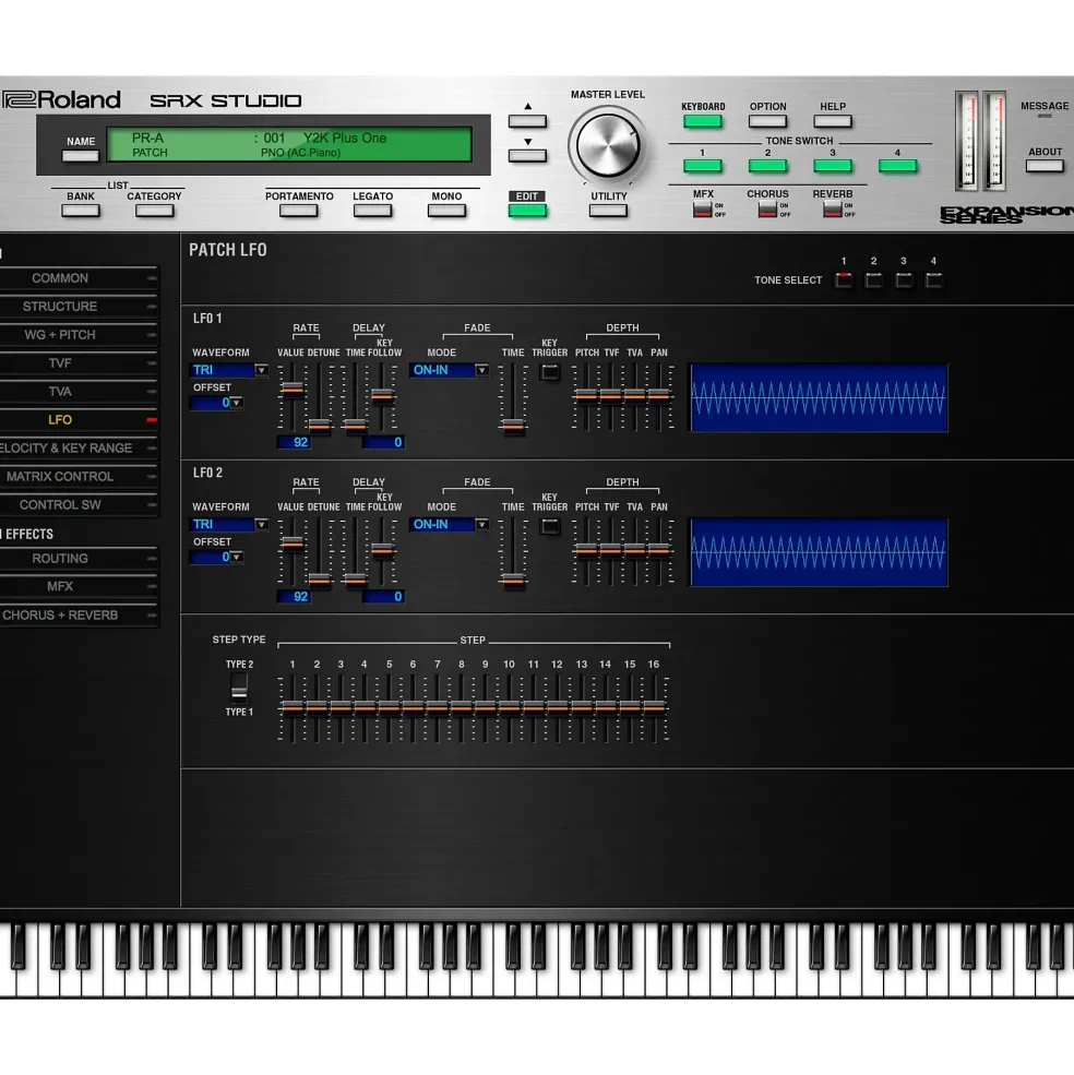 Roland Cloud Cloud SRX STUDIO Software Synthesizer (Download)