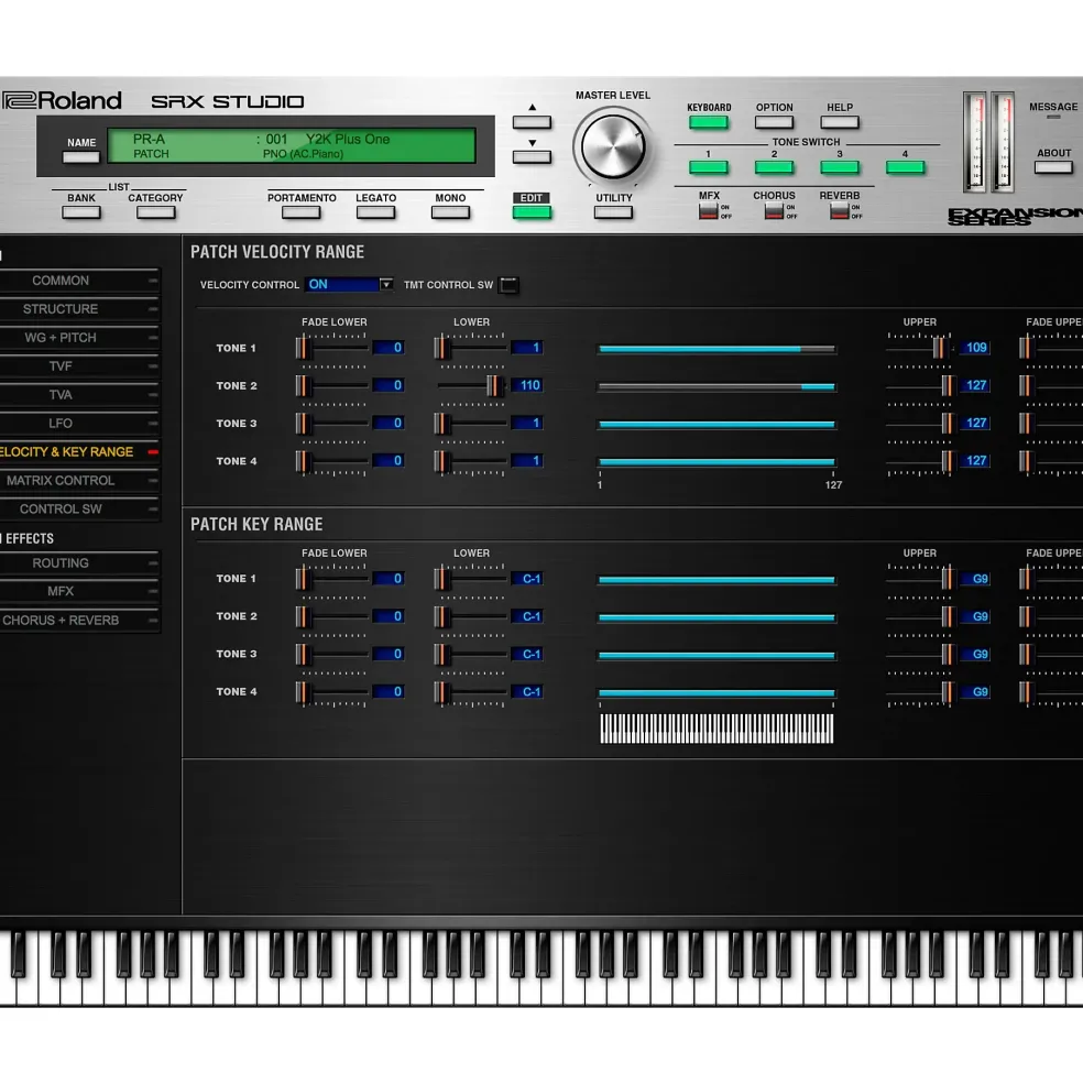 Roland Cloud Cloud SRX STUDIO Software Synthesizer (Download)