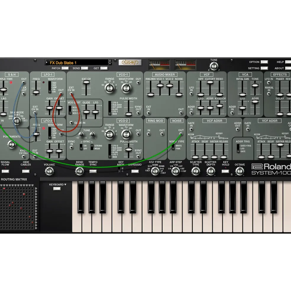 Roland Cloud Cloud SYSTEM-100 Software Synthesizer (Download)