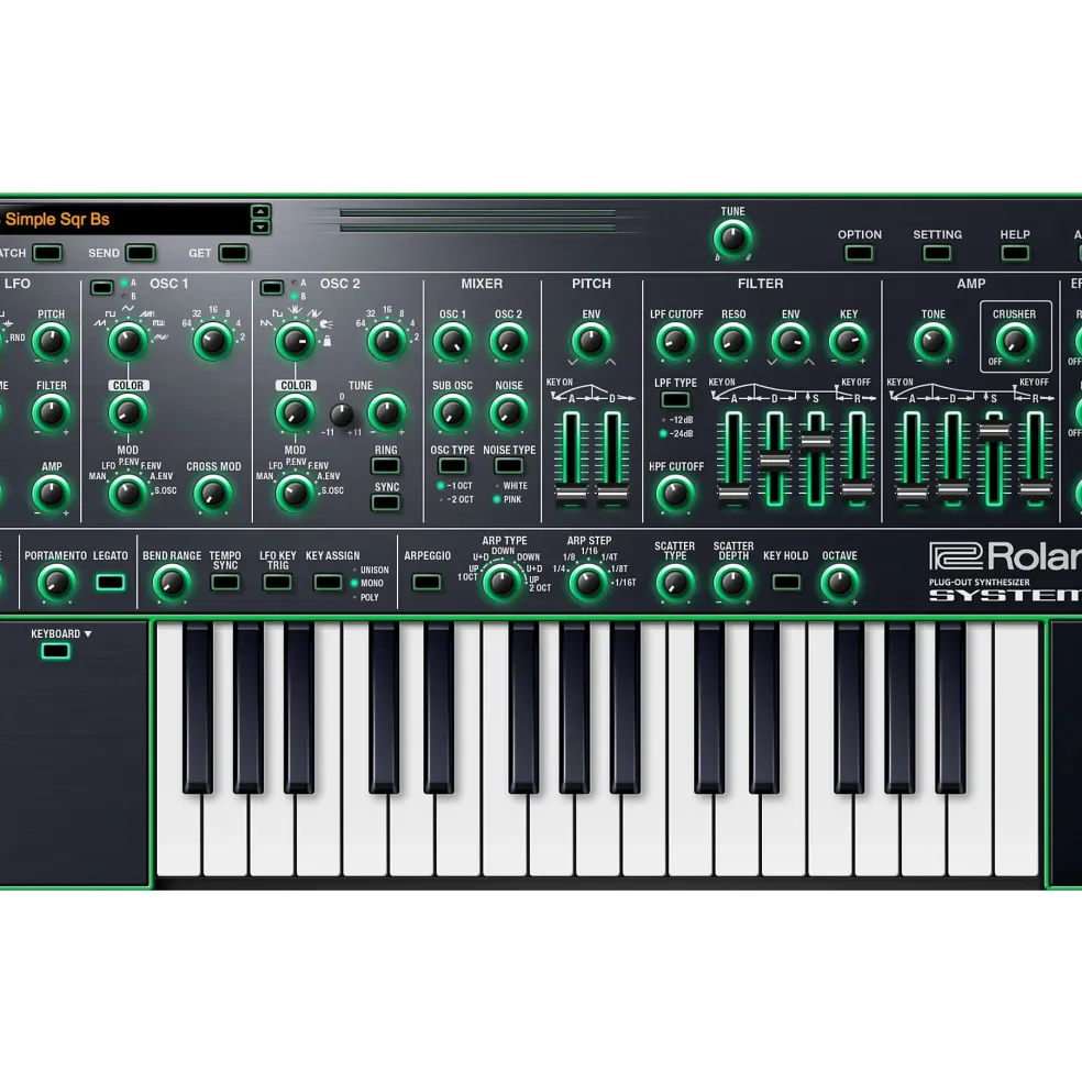 Roland Cloud Cloud SYSTEM-1 Software Synthesizer (Download)