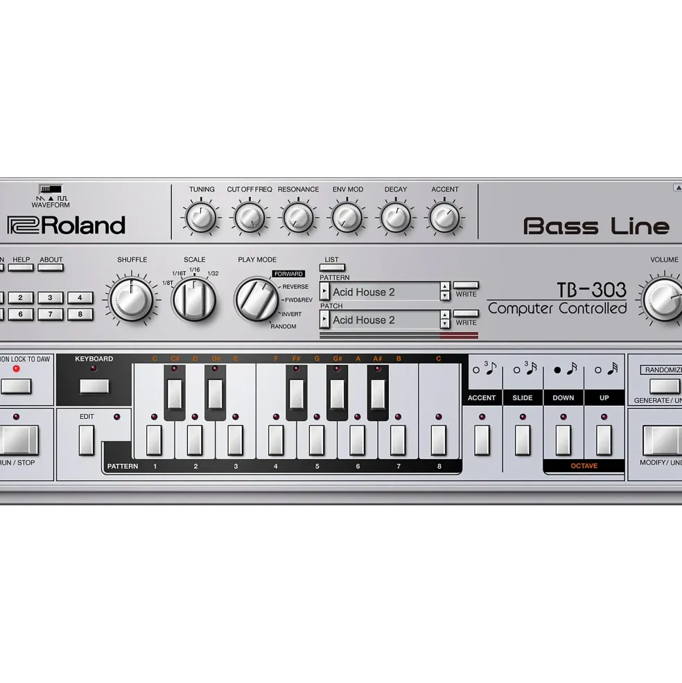 Roland Cloud Cloud TB-303 Software Synthesizer (Download)