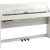Roland DP603 Digital Home Piano Polished White White