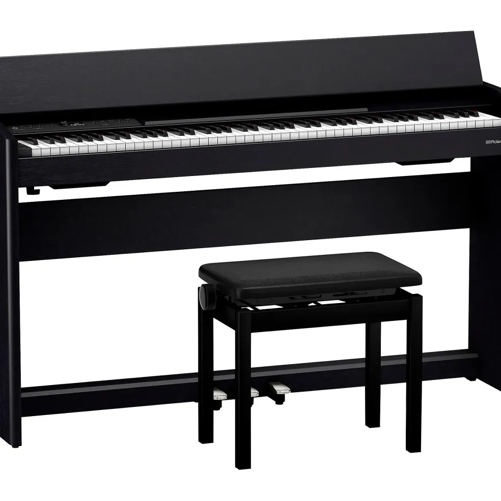 Roland F701 Digital Console Home Piano Contemporary Black