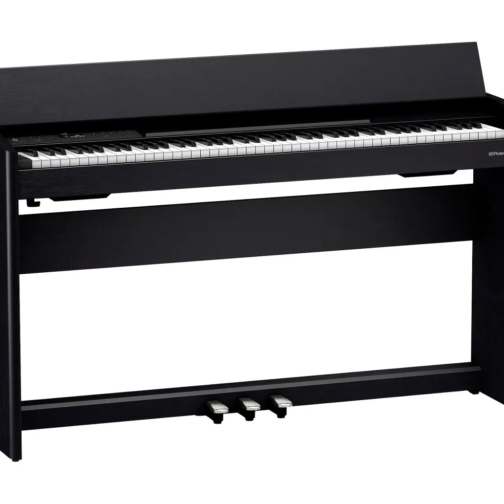 Roland F701 Digital Console Home Piano Contemporary Black