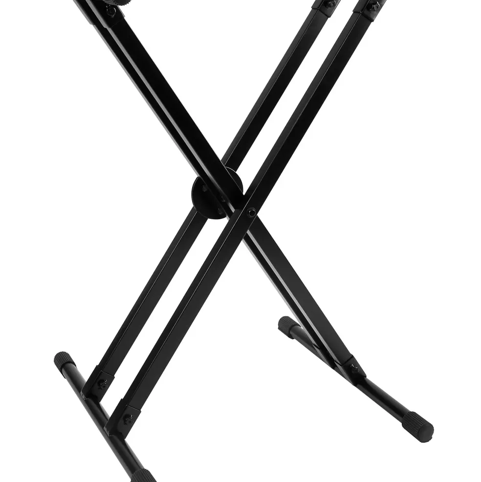 Roland FP-E50 Digital Piano With Double-Brace X-Stand and Sustain Pedal Black