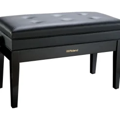 Roland GP-9M Digital Grand Piano With Moving Keys and Bench Polished Ebony
