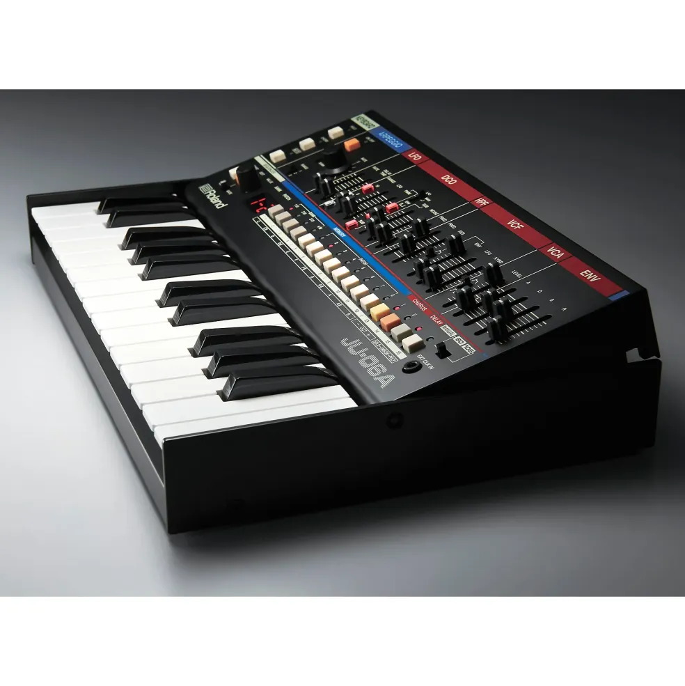 Roland JU-06A Boutique Synthesizer with Decksaver Cover