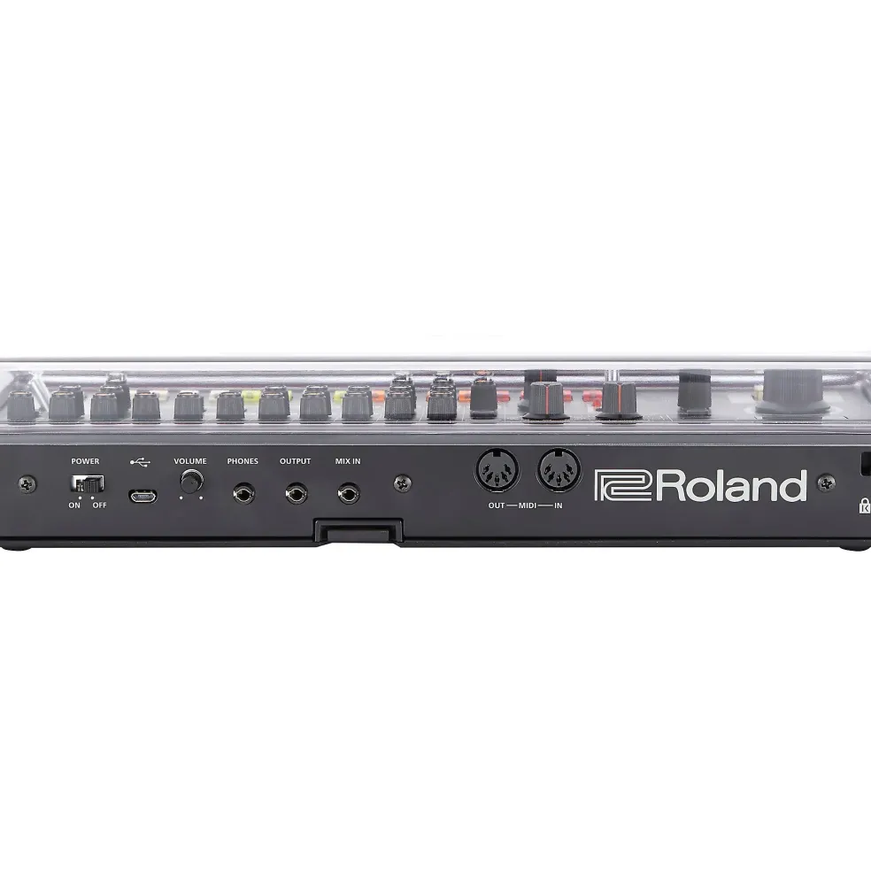Roland JU-06A Boutique Synthesizer with Decksaver Cover