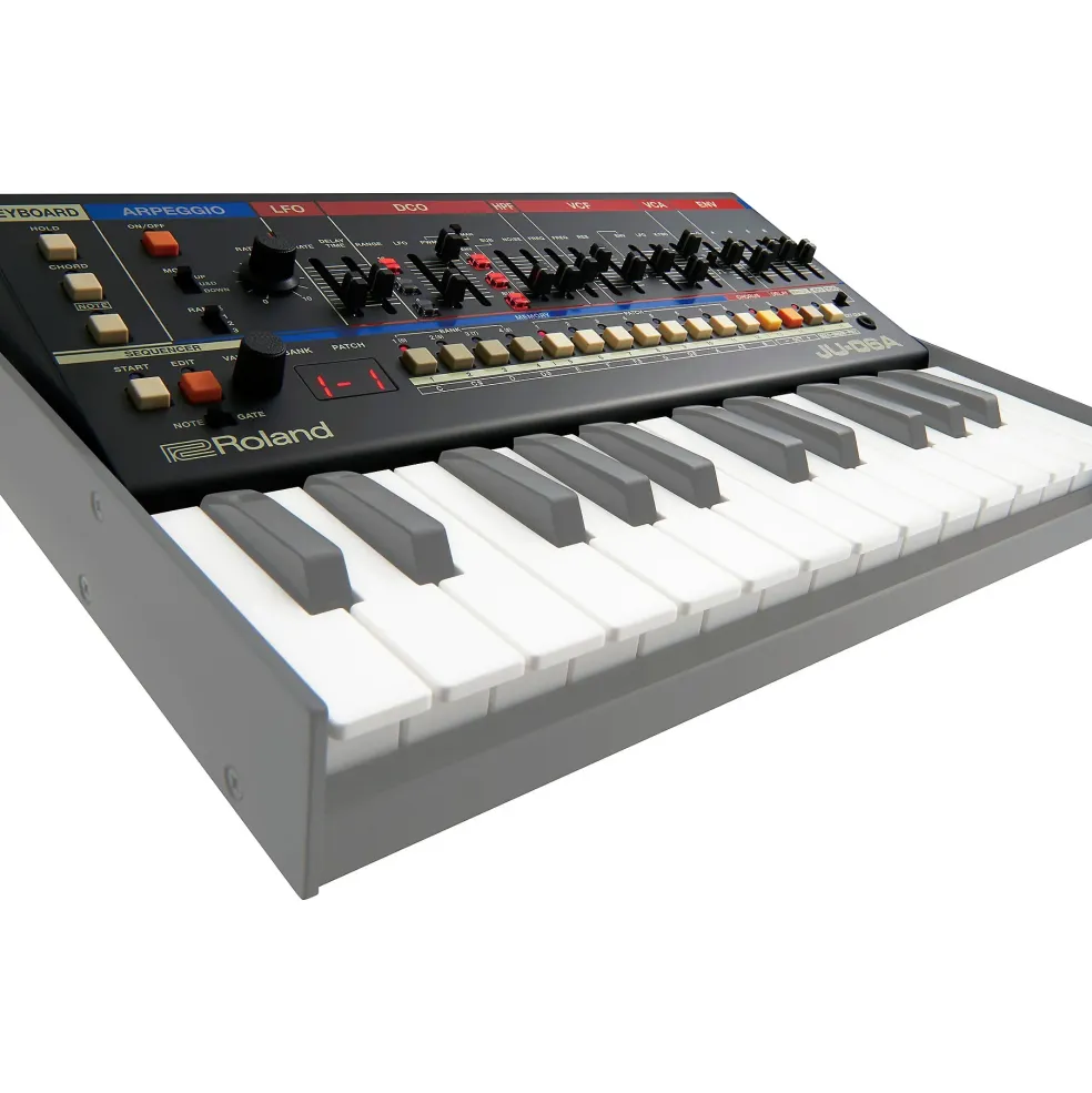 Roland JU-06A Boutique Synthesizer with Decksaver Cover