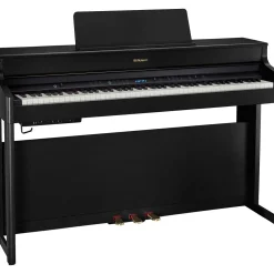 Roland MP200 88-Key Digital Upright Piano With Stand and Bench Black