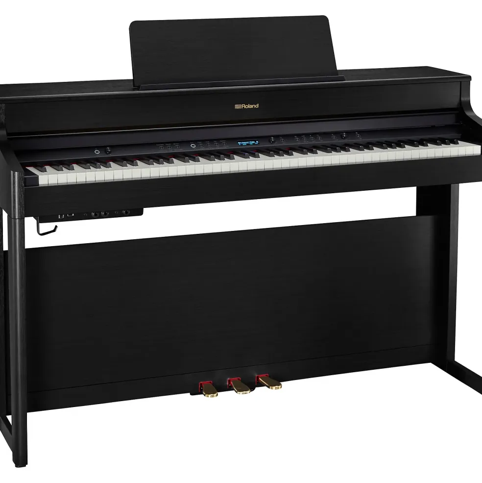 Roland MP200 88-Key Digital Upright Piano With Stand and Bench Black