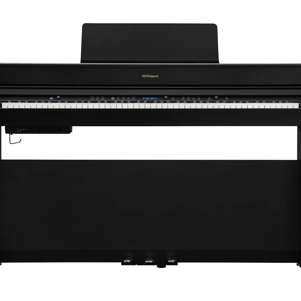 Roland MP200 88-Key Digital Upright Piano With Stand and Bench Black