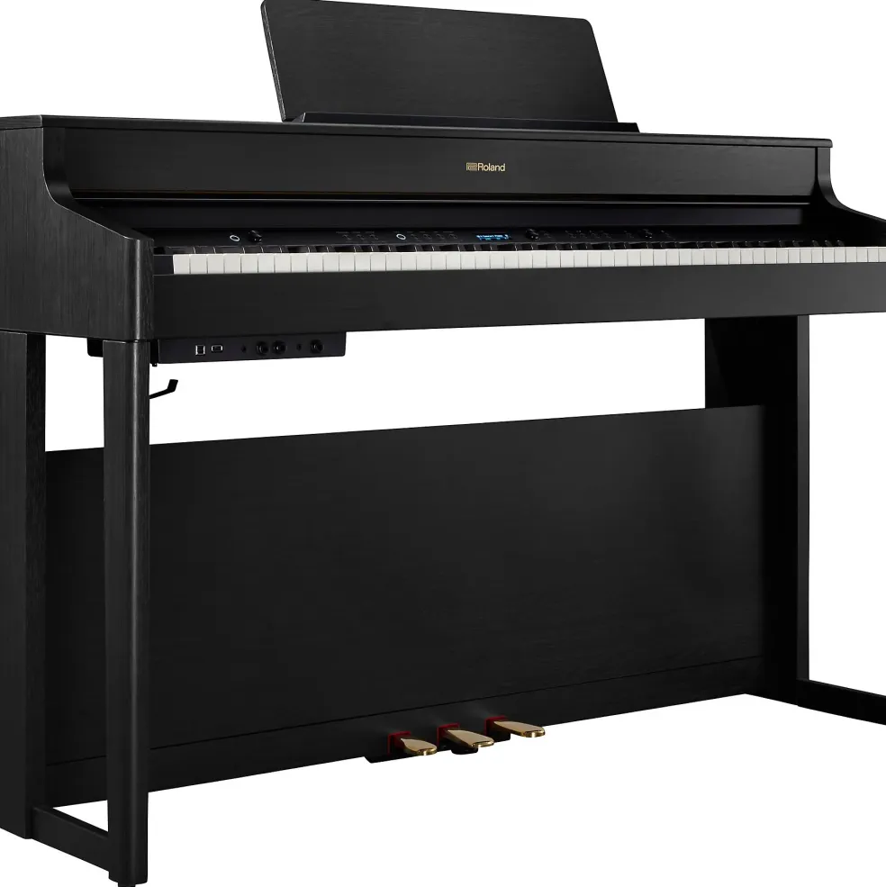 Roland MP200 88-Key Digital Upright Piano With Stand and Bench Black