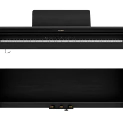 Roland RP701 Digital Upright Home Piano Contemporary Black