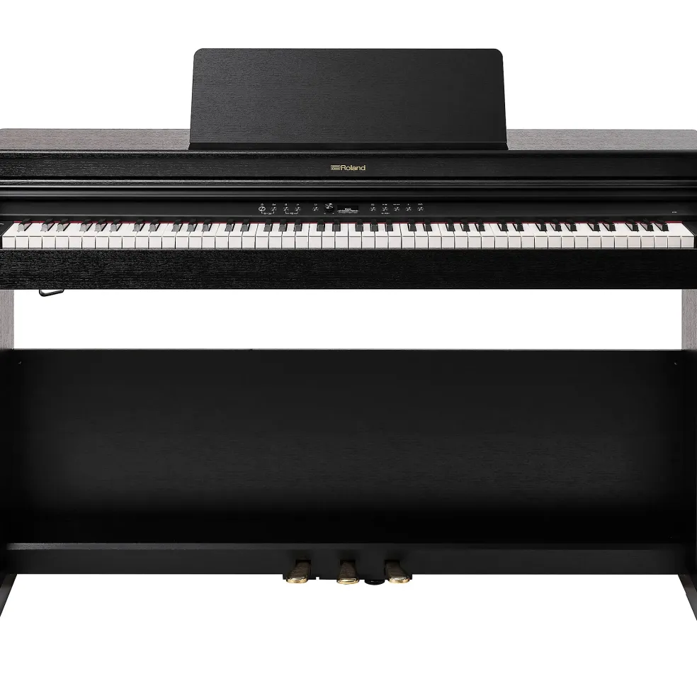 Roland RP701 Digital Upright Home Piano Contemporary Black