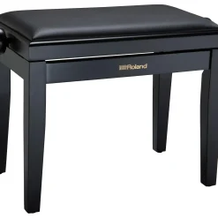 Roland RPB-200-US Piano Bench, Vinyl Seat Satin Black