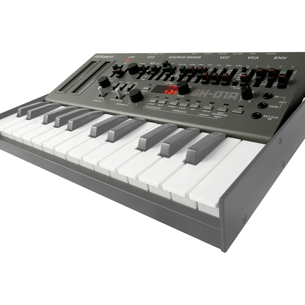 Roland SH-01A Sound Module Gray with Decksaver Cover