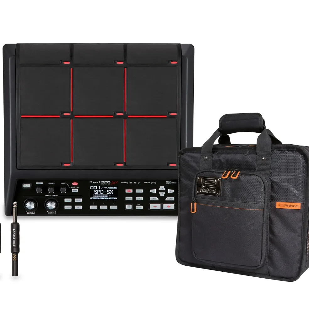Roland SPD-SX Sampling Pad With Bag and Cable