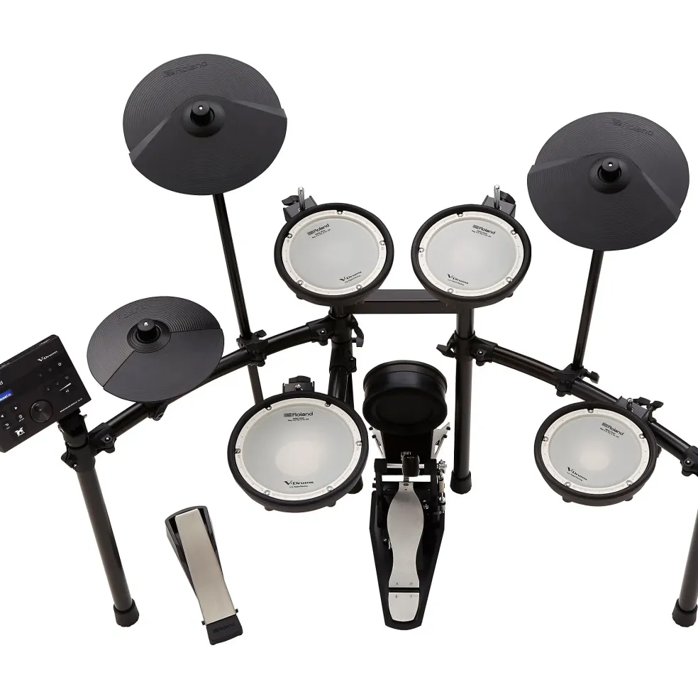 Roland TD-07KV V-Drums Electronic Drum Set With PM-100 V-Drum Speaker System