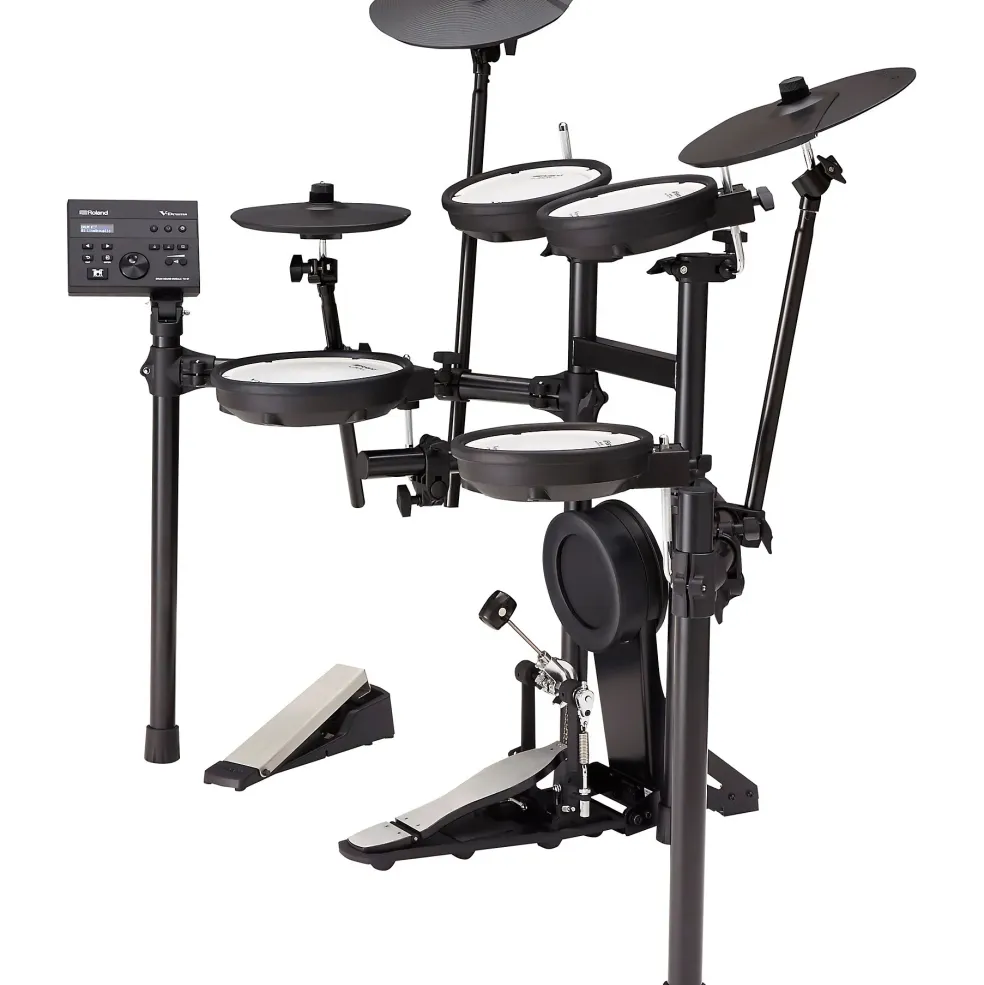 Roland TD-07KV V-Drums Electronic Drum Set With PM-100 V-Drum Speaker System