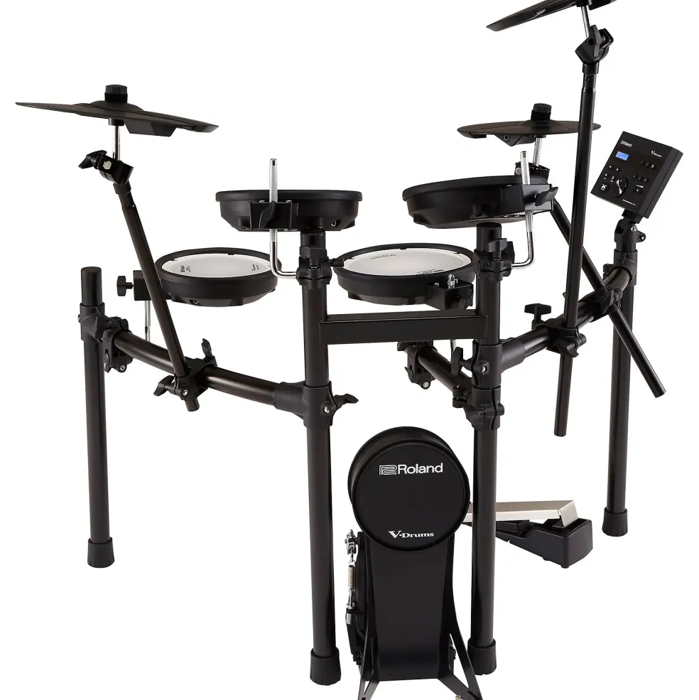 Roland TD-07KV V-Drums Electronic Drum Set With Simmons DA2108 Drum Set Monitor