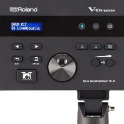 Roland TD-07KV V-Drums Electronic Drum Set With Simmons DA2108 Drum Set Monitor
