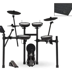 Roland TD-07KV V-Drums Electronic Drum Set With TDM-10 Drum Mat