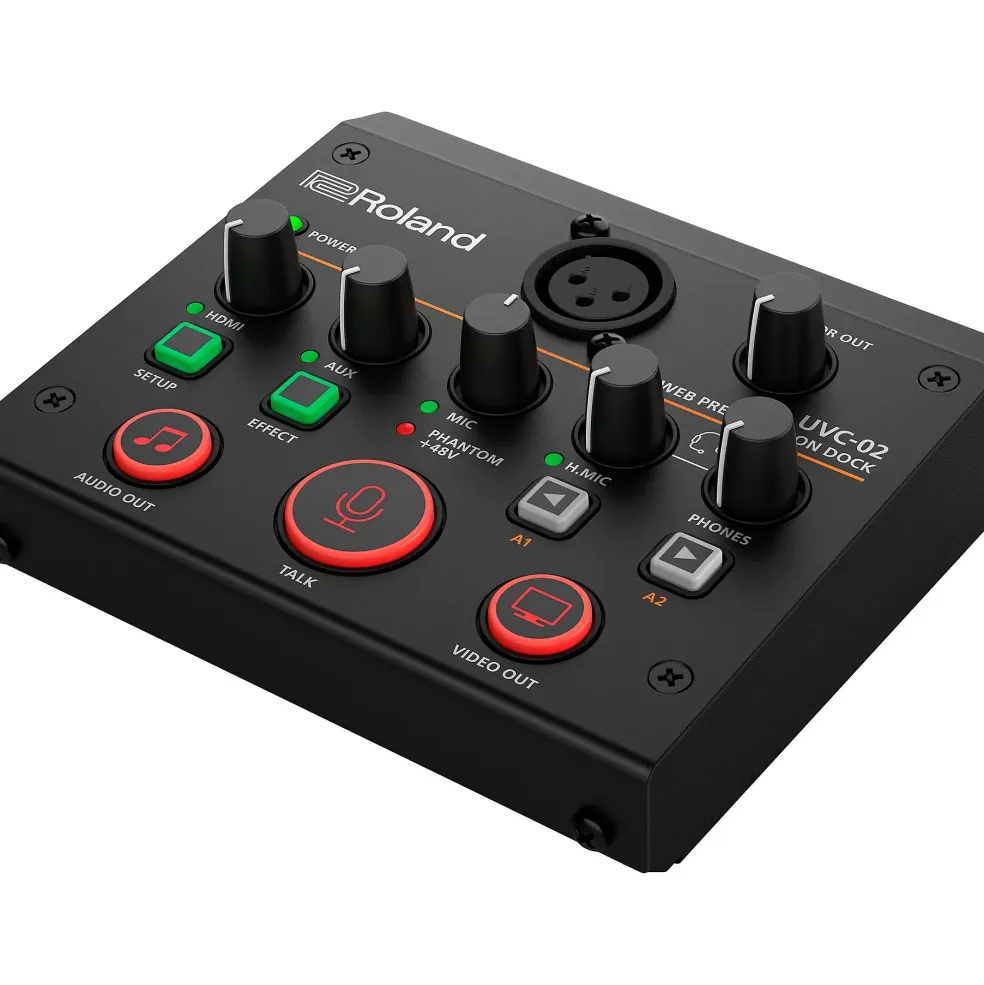Roland UVC-02 Web Presentation Dock Black