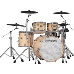 Roland VAD706 V-Drums Acoustic Design Drum Kit Gloss Natural Finish