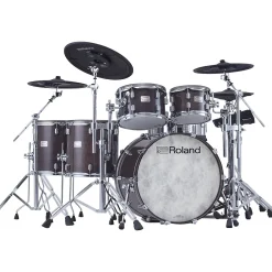 Roland VAD716 V-Drums Acoustic Design Electronic Drum Kit Gloss Ebony Finish