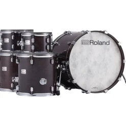 Roland VAD716 V-Drums Acoustic Design Electronic Drum Kit Gloss Ebony Finish