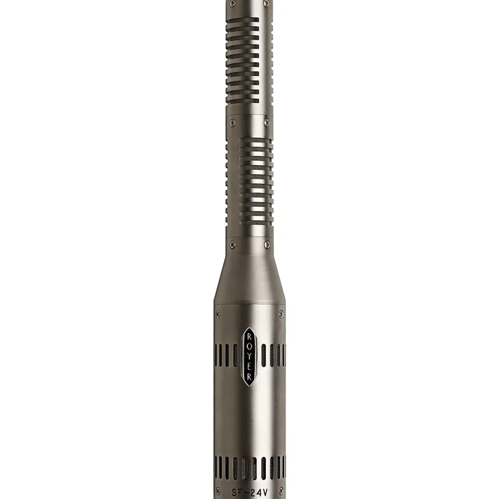 Royer SF-24V Vacuum Tube Stereo Ribbon Microphone Nickel