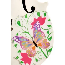 Rozanna's Violins Butterfly Dream White Glitter Series Violin Outfit 4/4
