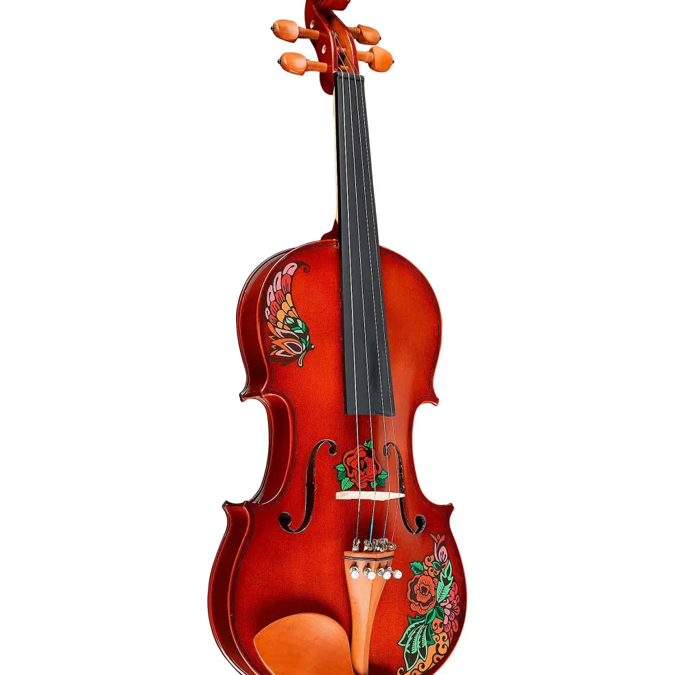 Rozanna's Violins Butterfly Rose Tattoo Series Violin Outfit 3/4