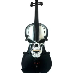 Rozanna's Violins Skull Series Carbon Composite Violin Outfit 4/4