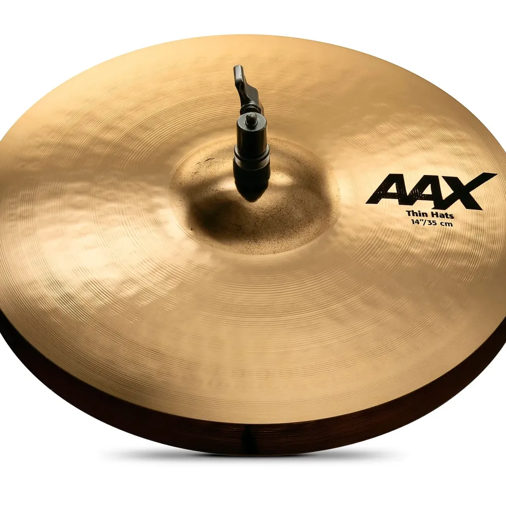 SABIAN AAX Thin Hi-Hats Brilliant 14 in. Top