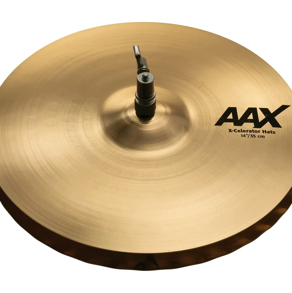 SABIAN AAX X-Celerator Hi-Hat Cymbals, Brilliant 14 in.