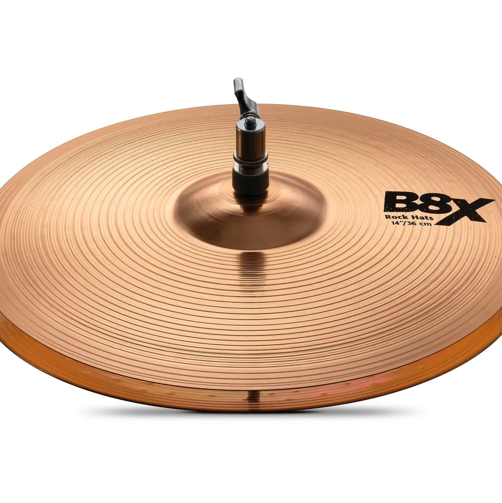 SABIAN B8X Rock Hi-Hat Cymbal Pair 14 in.