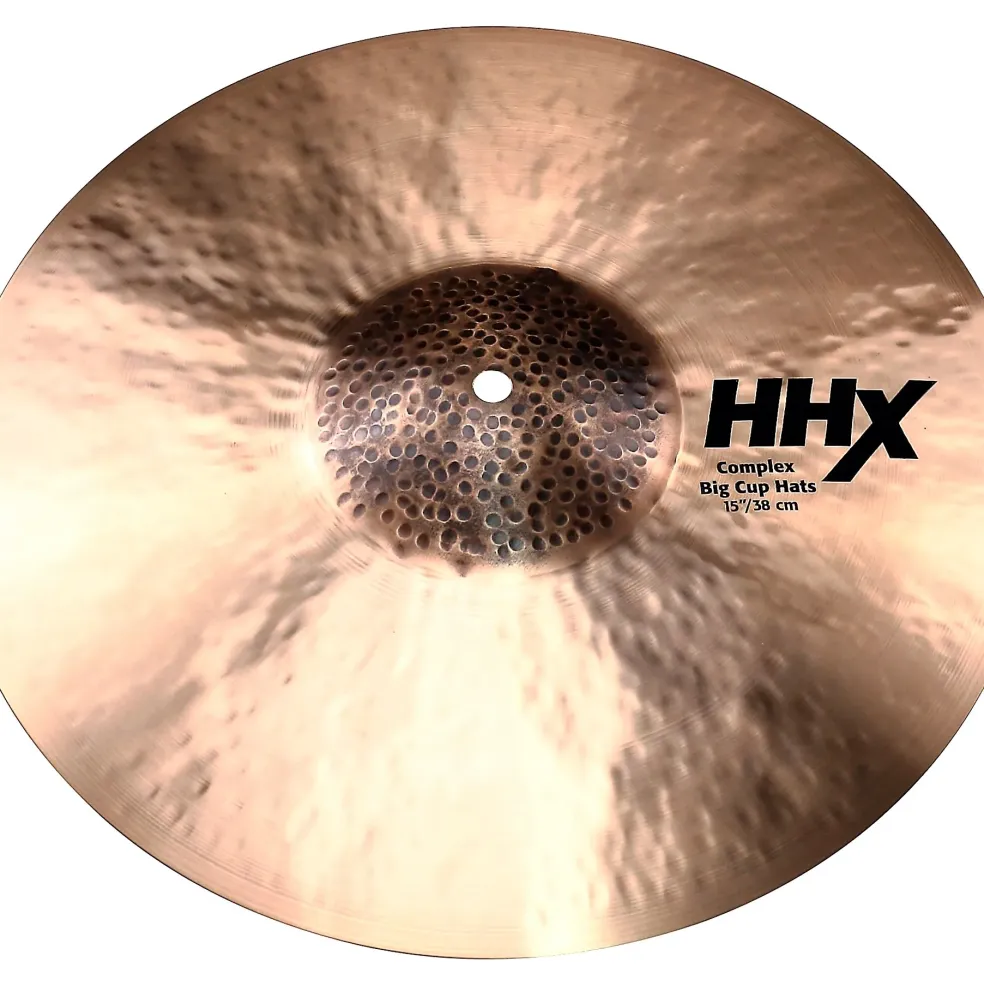 SABIAN HHX Complex Medium Big Cup Hi-Hats 15 in. Pair